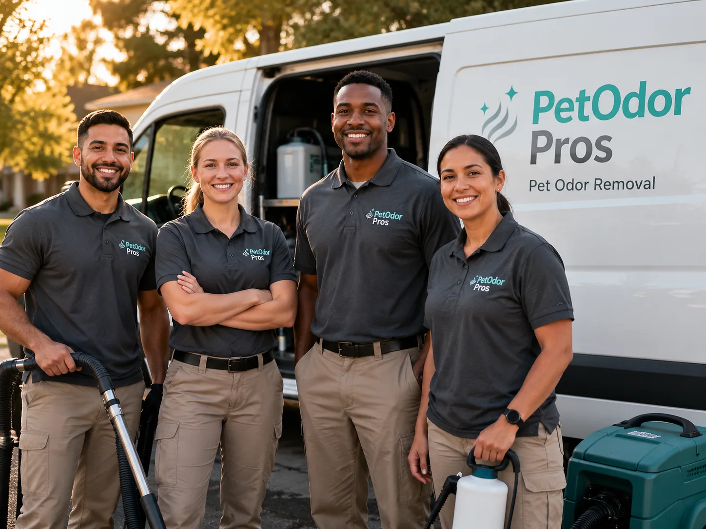Pet Odor Removal team serving Clear, AK